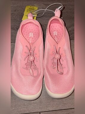 All In Motion Girls Size 1 Berkley Blush Pink Water Shoes New W Tags